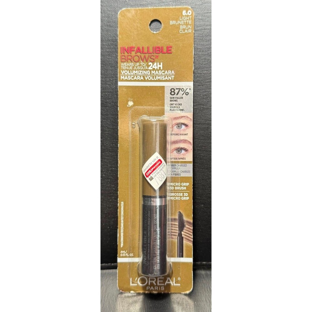 L’Oreal Infallible Brows 24H Volumizing Mascara 6.0 Light Brunette
